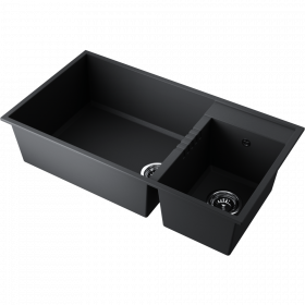 Omoikiri Tedori 85-2-U-BL Tetogranit/черный