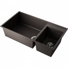 Omoikiri Tedori 85-2-U-ES Tetogranit/espresso