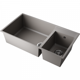 Omoikiri Tedori 85-2-U-GR Tetogranit/leningrad grey