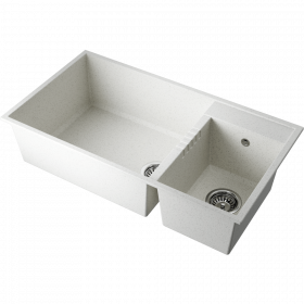 Omoikiri Tedori 85-2-U-WH Tetogranit/белый