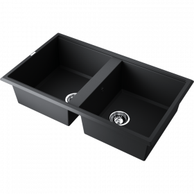 Omoikiri Tedori 86-2-BL Tetogranit/черный