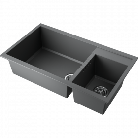 Omoikiri Tedori 86-2-LB-PL Tetogranit/платина