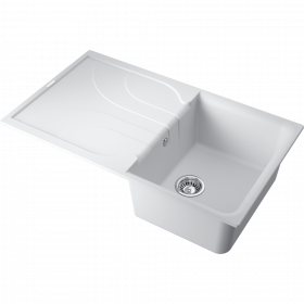 Omoikiri Yasugata 86-WH Tetogranit/белый