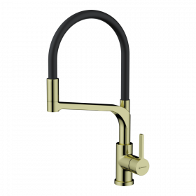 Omoikiri Sinto 2 Plus-LG-BL латунь/светлое золото/черный