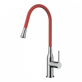 Omoikiri Yatomi-BN-R латунь/нержавеющая сталь/красный