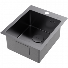 Omoikiri Akisame 41-GM нерж. сталь/вороненая сталь