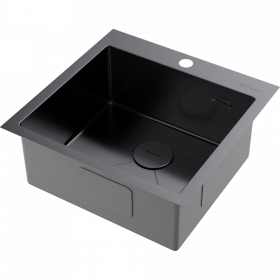 Omoikiri Akisame 51-GM нерж. сталь/вороненая сталь