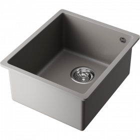 Omoikiri Bosen 38-U-GR Tetogranit/leningrad grey