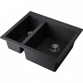 Omoikiri Bosen 59-2-BL Tetogranit/черный