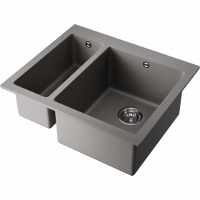 Omoikiri Bosen 59-2A-GR Artceramic/leningrad grey