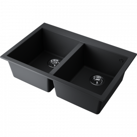 Omoikiri Bosen 80-2-BL Tetogranit/черный