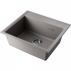 Omoikiri Daisen 57-GR Artgranit/leningrad grey