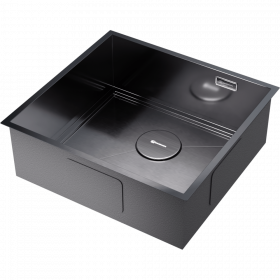 Omoikiri Kasen 48-26-INT-GM нерж. сталь/вороненая сталь