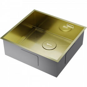 Omoikiri Kasen 48-26-INT-LG нерж. сталь/светлое золото