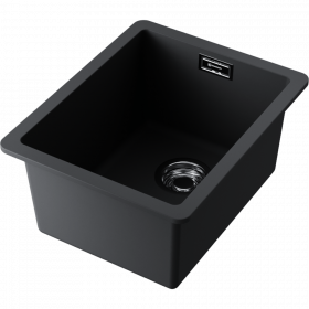 Omoikiri Kata 34-U-BL Artgranit/черный