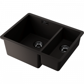 Omoikiri Kata 55-2-U-ES Artgranit/espresso