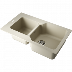 Omoikiri Maru 86-2-BE Tetogranit/ваниль