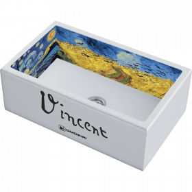 Omoikiri Mikura 76-Vangogh Natceramic/белый