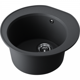 Omoikiri Miya 50-R-BL Tetogranit/черный