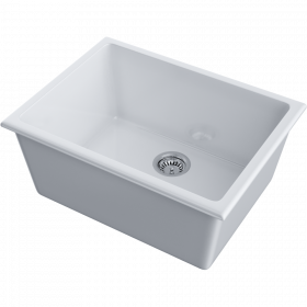 Omoikiri Okinoshima 61-U/I-WH Glossy Natceramic/белый глянцевый