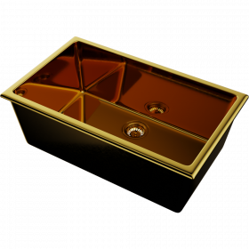 Omoikiri Okinoshima 76-U/I-G Glossy Natceramic/золото глянцевое