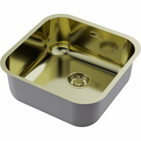 Omoikiri Omi 44-U/I-LG нерж. сталь/светлое золото