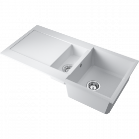 Omoikiri Sakaime 100-2-WH Tetogranit/белый