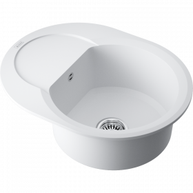 Omoikiri Sakaime 60E-WH Tetogranit/белый