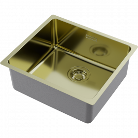 Omoikiri Tadzava 49-U/I-LG нерж. сталь/светлое золото