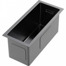 Omoikiri Taki 20-U/IF-GM нерж. сталь/вороненая сталь