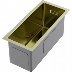 Omoikiri Taki 20-U/IF-LG нерж. сталь/светлое золото