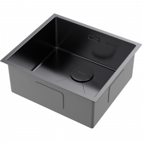 Omoikiri Taki 49-U/IF-GM нерж. сталь/вороненая сталь