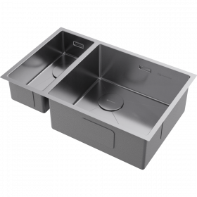 Omoikiri Taki 69-2-U/IF-R Side-IN нерж. сталь/нержавеющая сталь