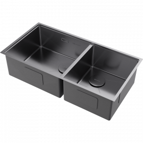 Omoikiri Taki 85-2-LB-U/IF Side-IN нерж. сталь/нержавеющая сталь