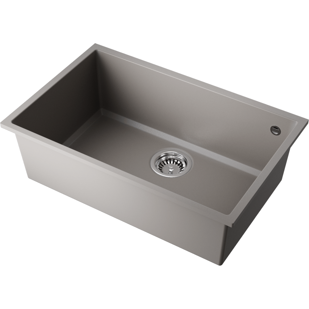 Omoikiri Tedori 66-U-GR Tetogranit/leningrad grey