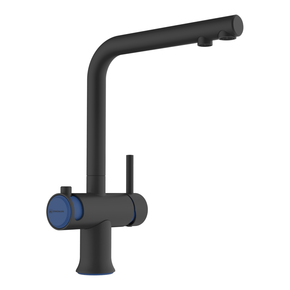 Omoikiri Hotaru-GB-IB латунь/графит/indigo blue