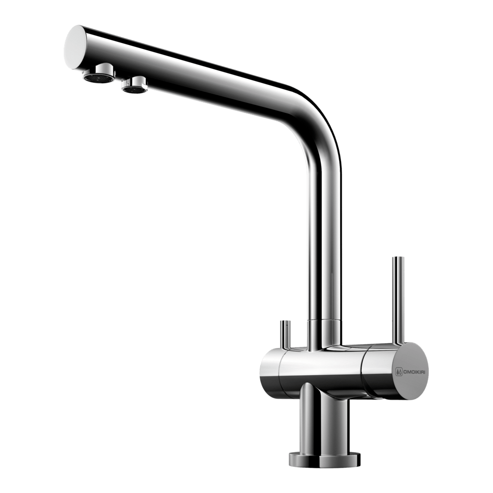 Omoikiri Nagano-C латунь/хром