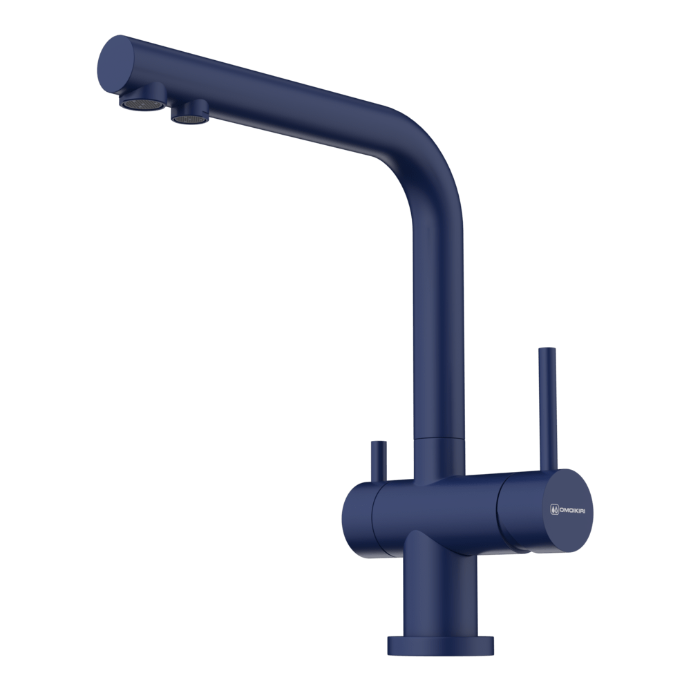 Omoikiri Nagano-IB латунь/indigo blue