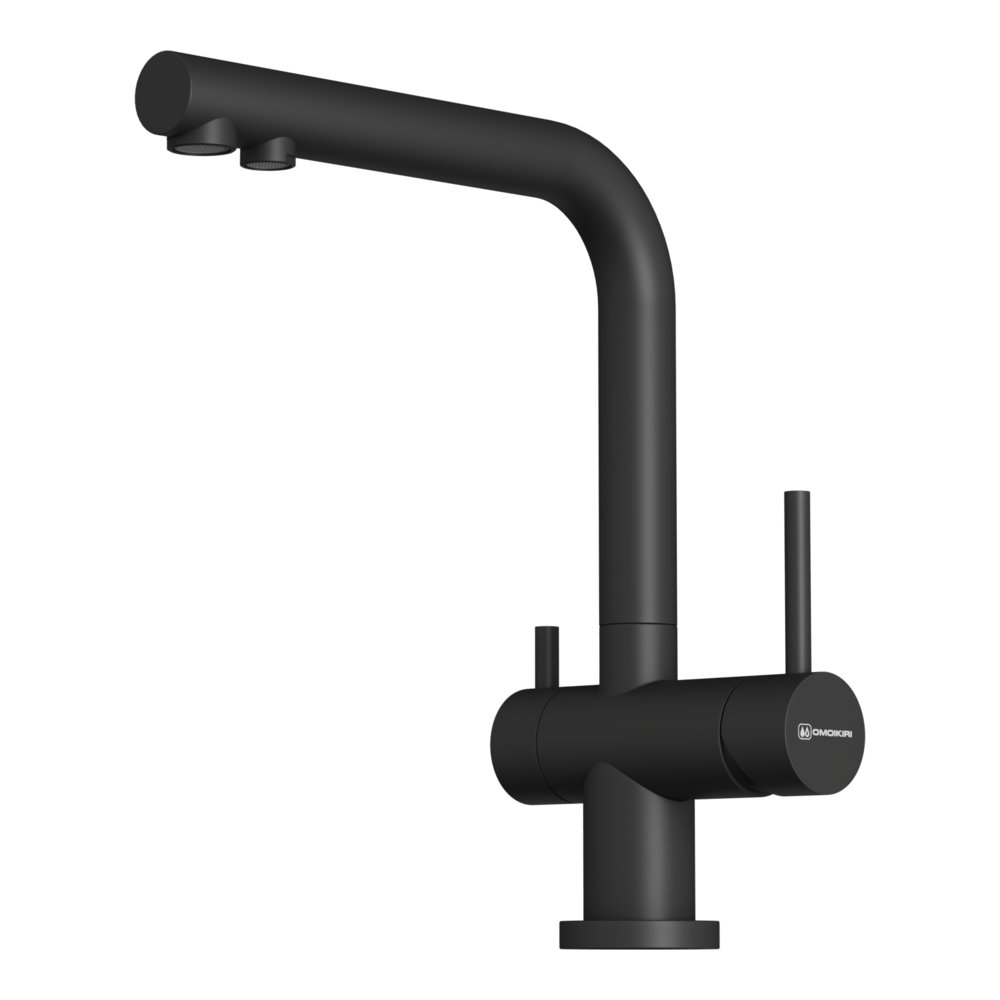 Omoikiri Nagano-P-BL латунь/черный