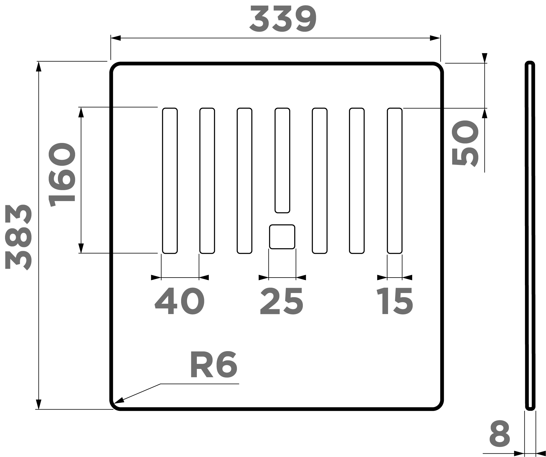 Разделочная доска Omoikiri CB-Kitagawa 86-LB-BL