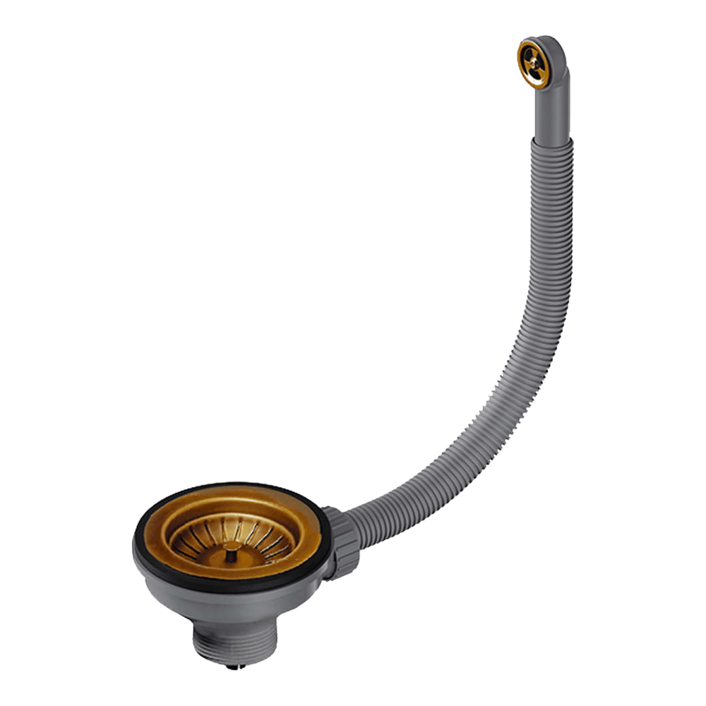 Перелив и выпуск со стоп-вентилем Omoikiri D-01-AB022