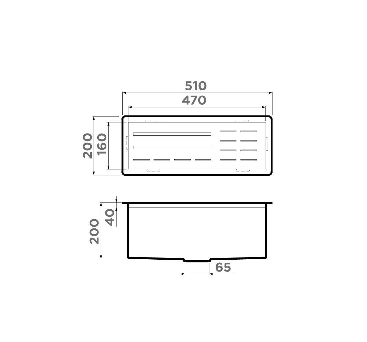Встраиваемая сушка для посуды Omoikiri DRY-04-IN