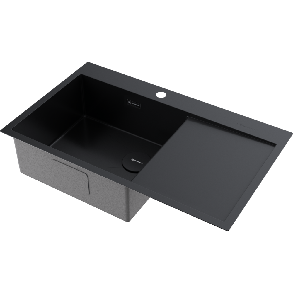 Omoikiri Akisame 86-L Side-GB нерж. сталь/графит