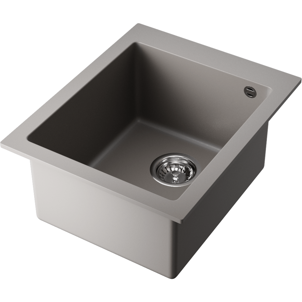 Omoikiri Bosen 41-GR Tetogranit/leningrad grey