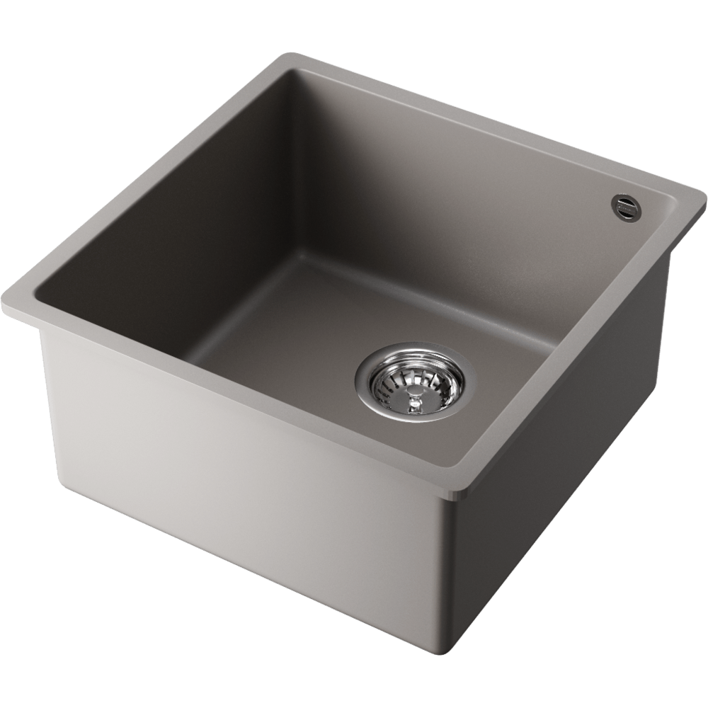 Omoikiri Bosen 44-U-GR Tetogranit/leningrad grey