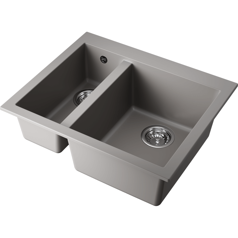 Omoikiri Bosen 59-2-GR Tetogranit/leningrad grey