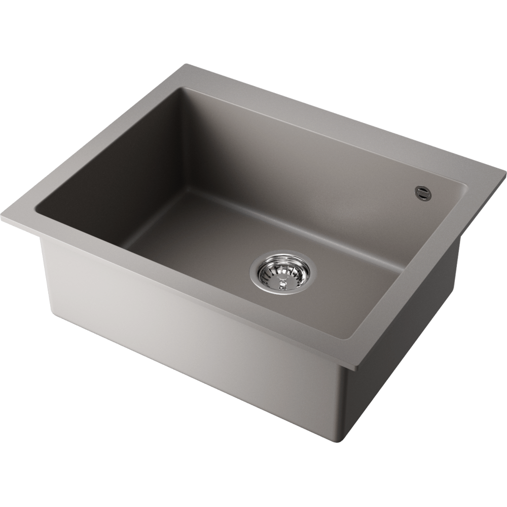 Omoikiri Bosen 61-GR Tetogranit/leningrad grey