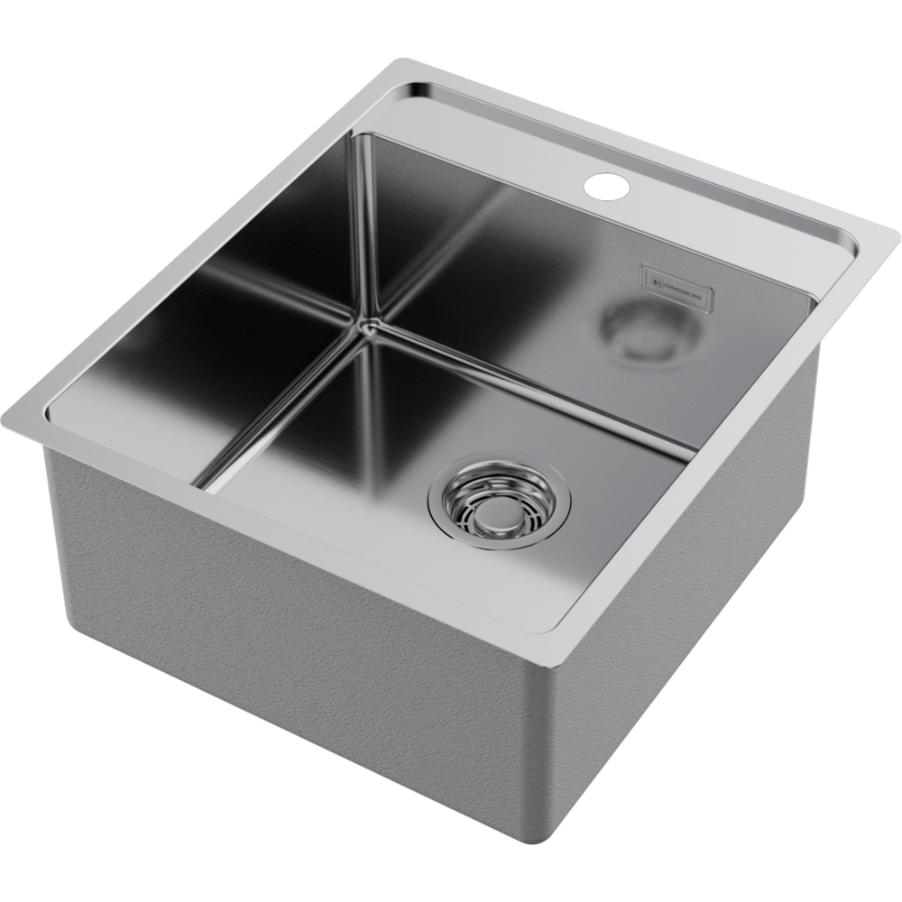 Omoikiri Daisen 44-IN нерж. сталь/нержавеющая сталь