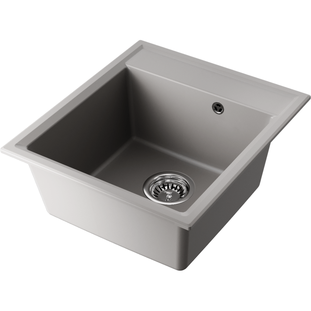 Omoikiri Daisen 46-GR Artgranit/leningrad grey