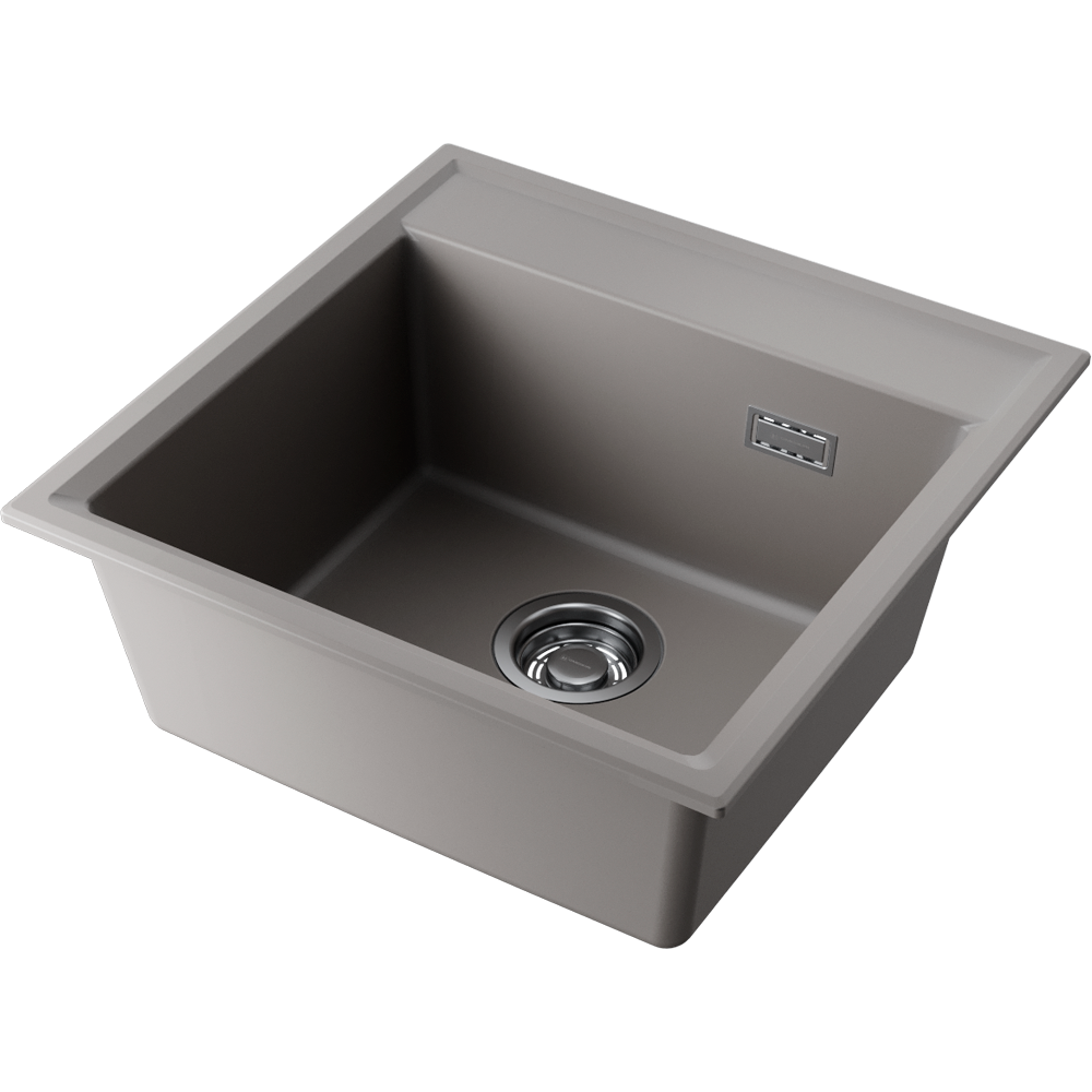 Omoikiri Daisen 51-GR Artgranit/leningrad grey